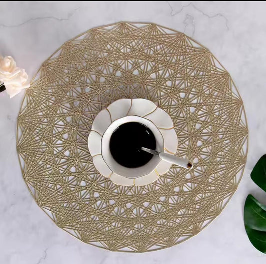2/4/6/8 Vinyl New Shape Placemats