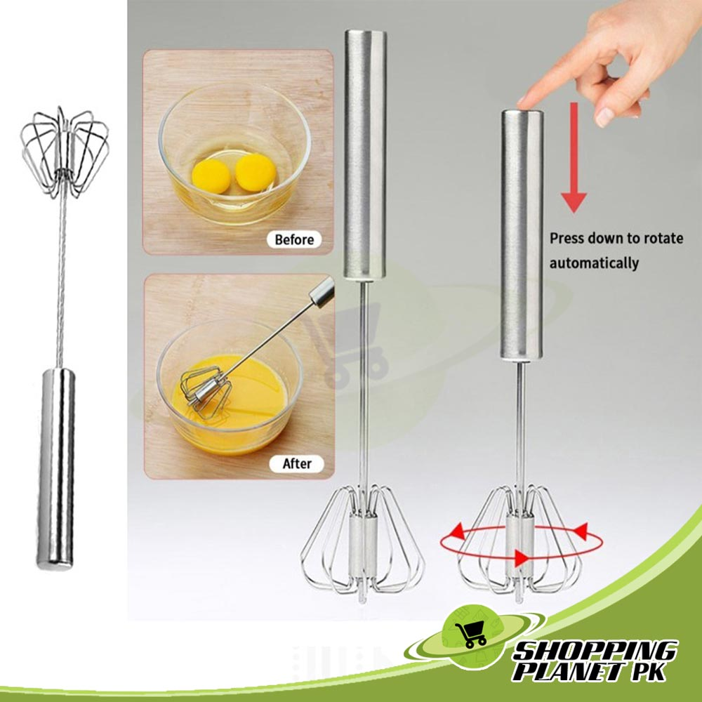 Manual Egg Beater coffee beater manual Whisker Beater Hand Whisker Egg Whisker Coffee Whisker Hand Push Beater Whisker Stainless Steel