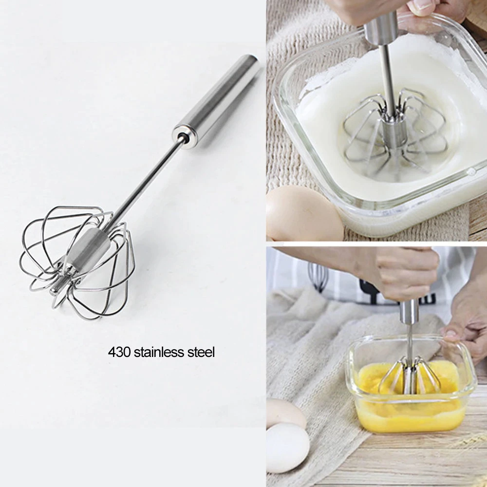 Manual Egg Beater coffee beater manual Whisker Beater Hand Whisker Egg Whisker Coffee Whisker Hand Push Beater Whisker Stainless Steel