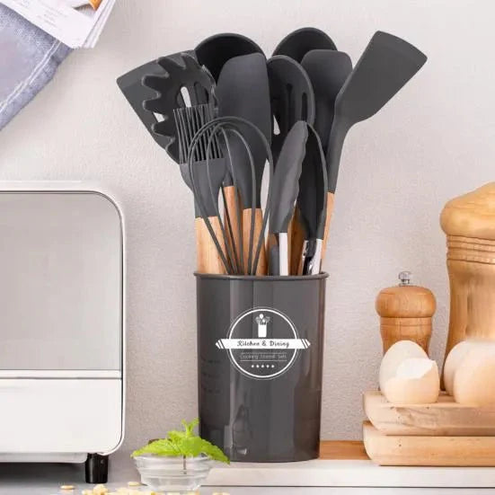 12 Pcs Silicone Kitchen Utensil Set