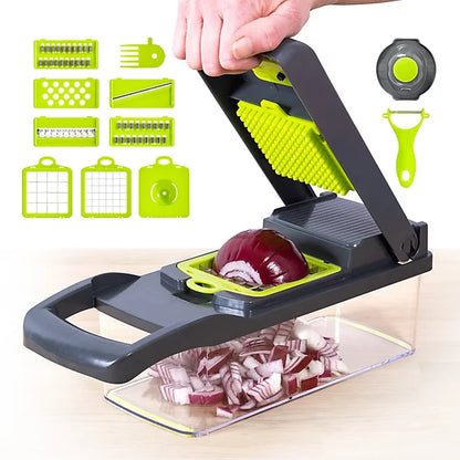 Multi function vegetables cutter