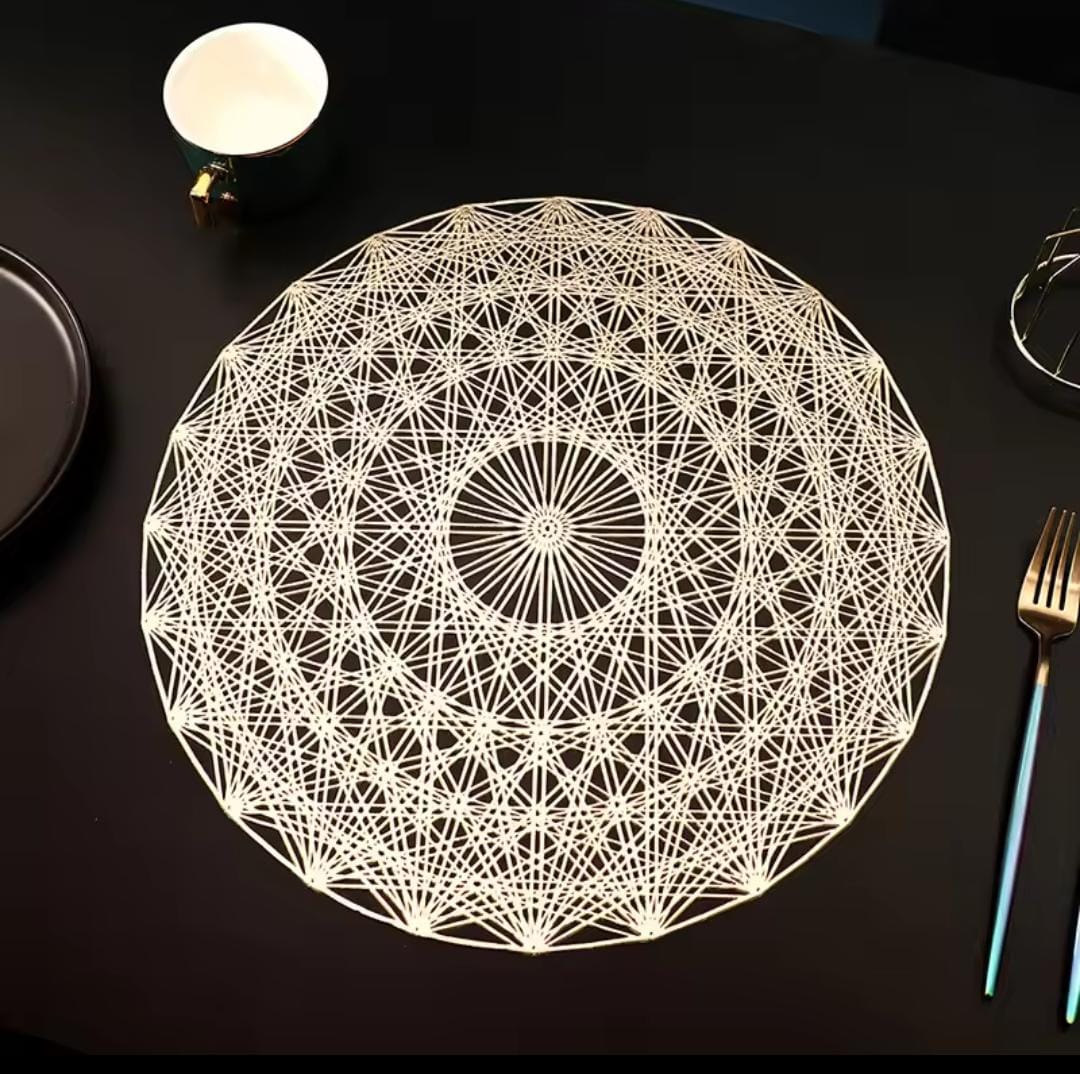 2/4/6/8 Vinyl New Shape Placemats