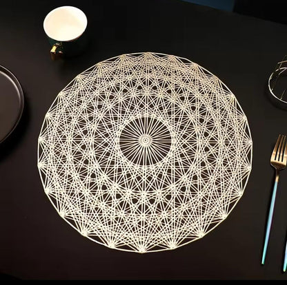 2/4/6/8 Vinyl New Shape Placemats