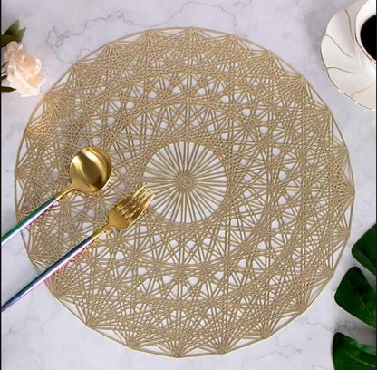 2/4/6/8 Vinyl New Shape Placemats