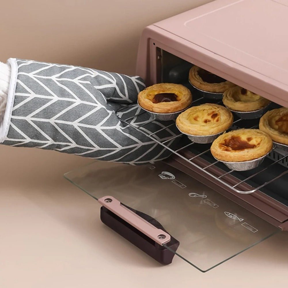 2pcs Heat-insulating Oven Gloves