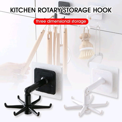 360° Self-Adhesive Hook – Kitchen & Bathroom Wall Hanger