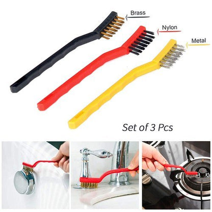 3Pcs set Cleaning Wire Brush Kitchen Tools