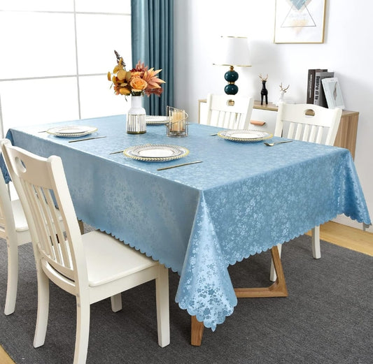 4 6 8 Seater Sky Blue Color Table sheet