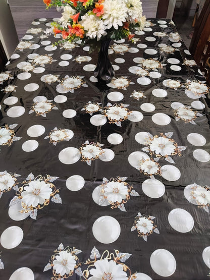 6 seater Premium Floral Table Cover
