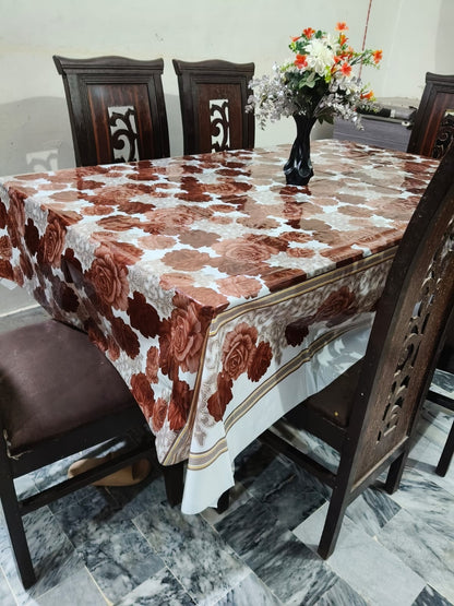 6 seater Premium Floral Table Cover