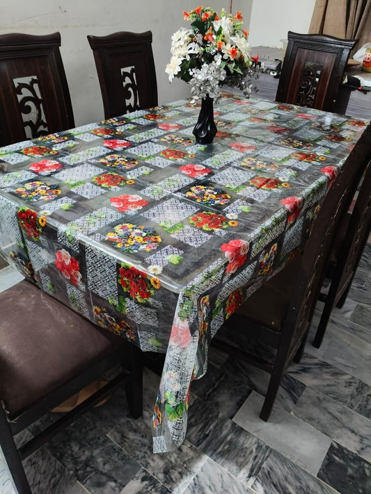 6 seater Premium Floral Table Cover