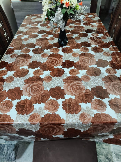 6 seater Premium Floral Table Cover