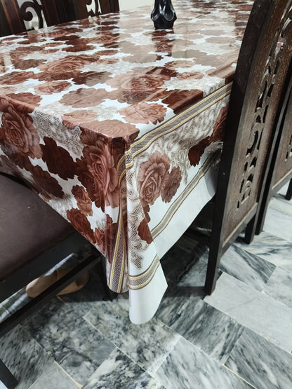 6 seater Premium Floral Table Cover