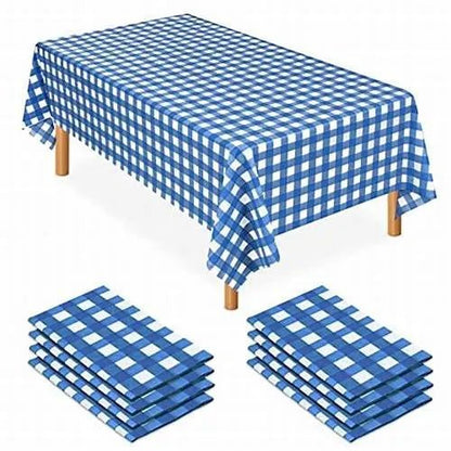8 Seater Waterproof Decorative Printed  Dining Table Cover