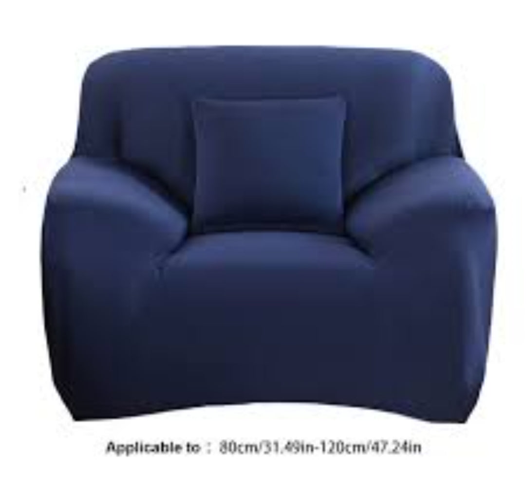 5 Seater (3+1+1) Sofa Cover Set 5 Seater Sofa Cover Elastic Fitted Solid Color Jersey Cover Comfortable Couch Cover Standard Size