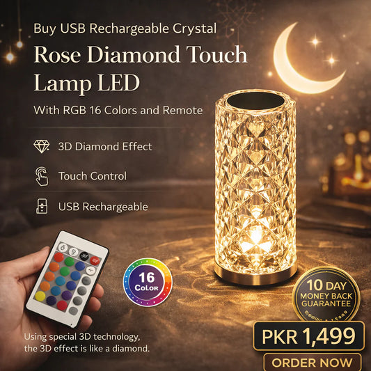 RGB Crystal Table Lamp