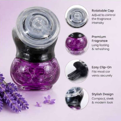 Premium Car Vent Air Freshener | Long-Lasting Gel Perfume for All Cars