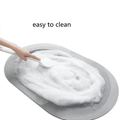 Anti-Slip Floor Mat for Kitchen and Bathroom Water Absorbent