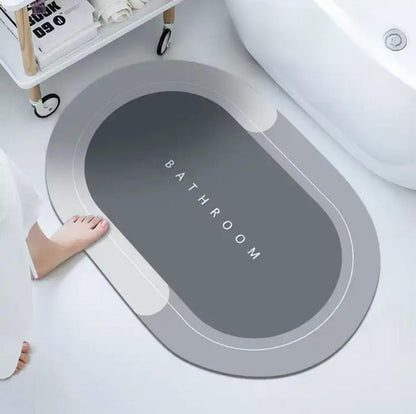 Anti-Slip Floor Mat for Kitchen and Bathroom Water Absorbent
