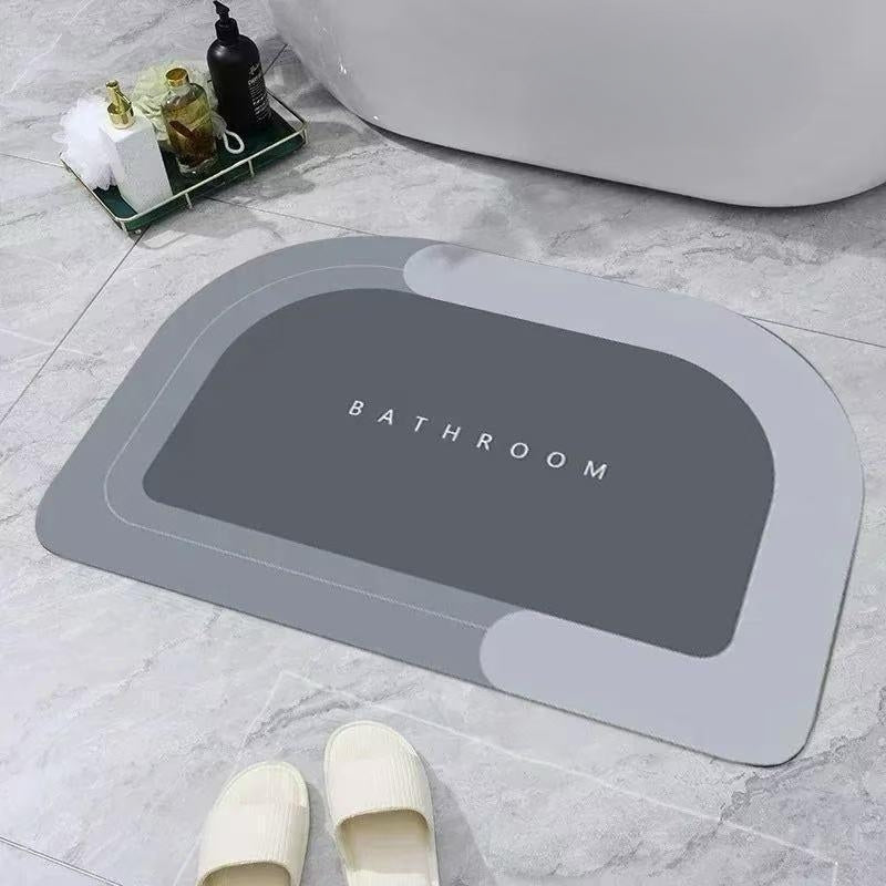 Anti-Slip Floor Mat for Kitchen and Bathroom Water Absorbent