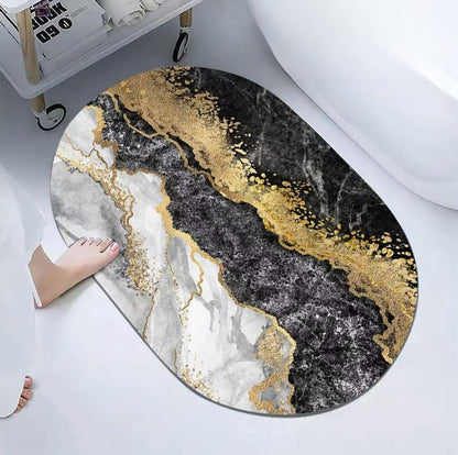 Anti-Slip Floor Mat for Kitchen and Bathroom Water Absorbent