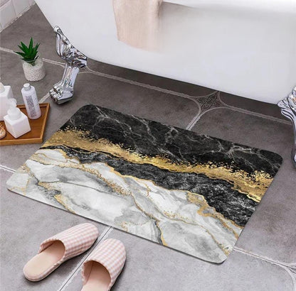 Anti-Slip Floor Mat for Kitchen and Bathroom Water Absorbent