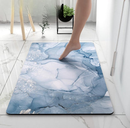 Anti-Slip Floor Mat for Kitchen and Bathroom Water Absorbent