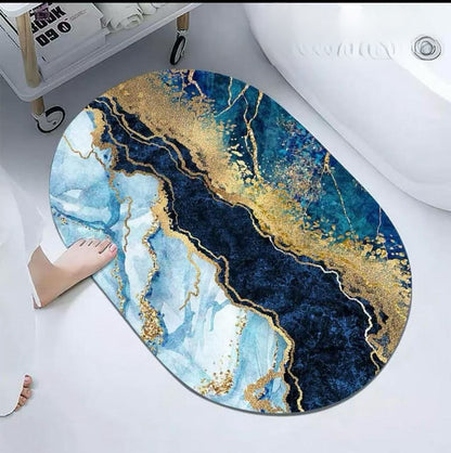 Anti-Slip Floor Mat for Kitchen and Bathroom Water Absorbent