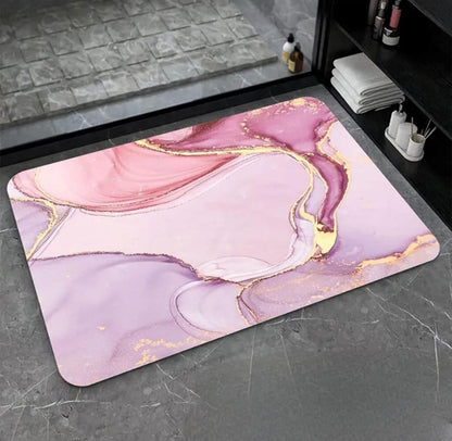Anti-Slip Floor Mat for Kitchen and Bathroom Water Absorbent