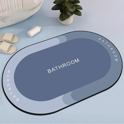 Anti-Slip Floor Mat for Kitchen and Bathroom Water Absorbent
