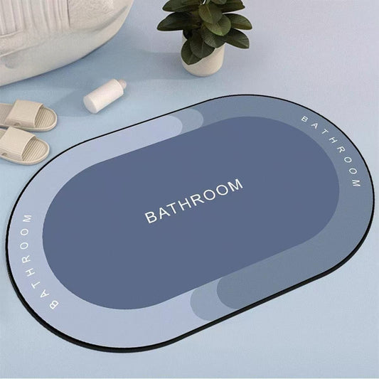 Anti-Slip Floor Mat for Kitchen and Bathroom Water Absorbent