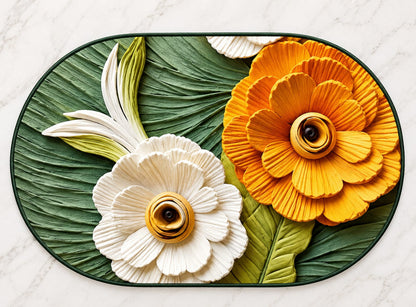 Anti-Slip Floor Mat for Kitchen and Bathroom Water Absorbent