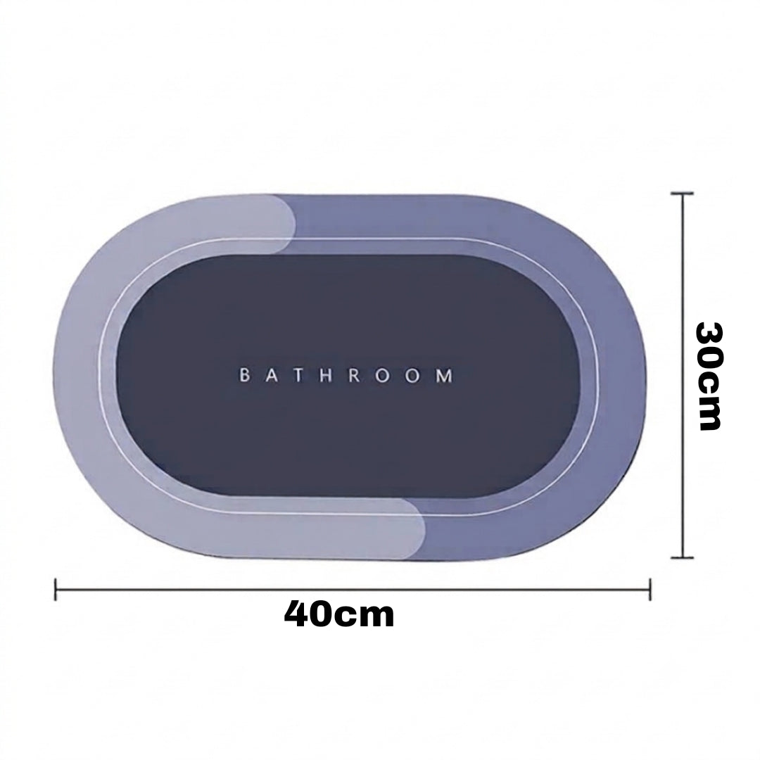 Anti-Slip Floor Mat for Kitchen and Bathroom Water Absorbent