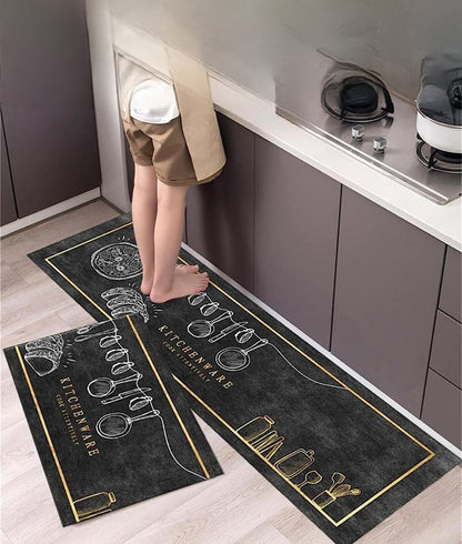 Premium Padded Anti slip Kitchen Mat Set-Refresh Kitchen