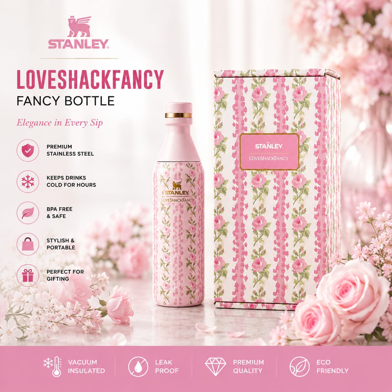 Stanley Loveshack Fancy Transit Mug/Bottle Sus304 Steel