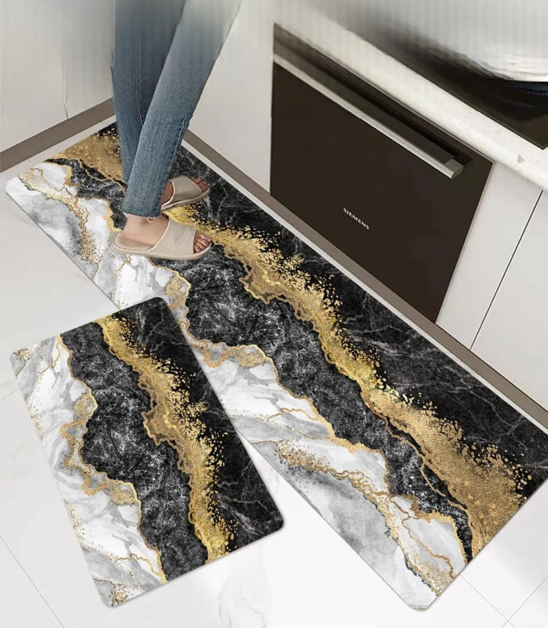 Premium Padded Anti slip Kitchen Mat Set-Refresh Kitchen
