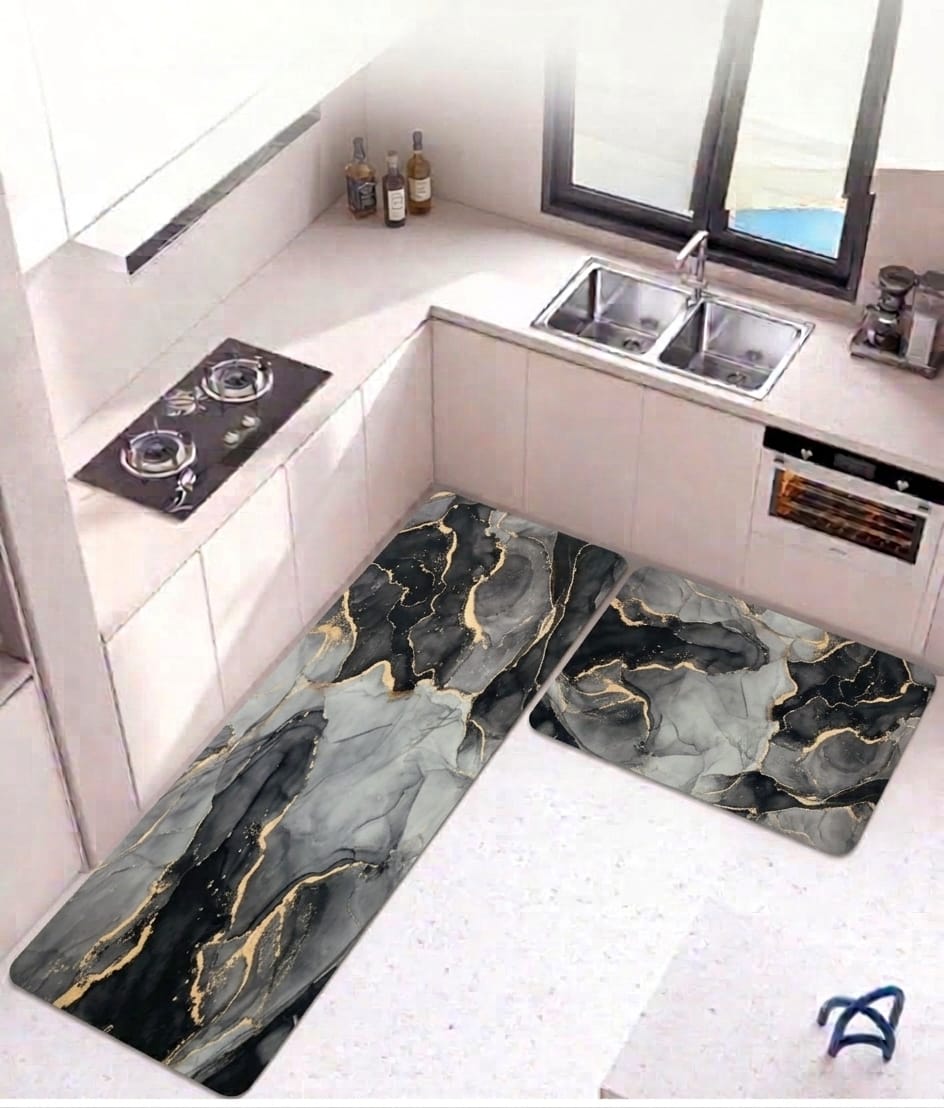Premium Padded Anti slip Kitchen Mat Set-Refresh Kitchen