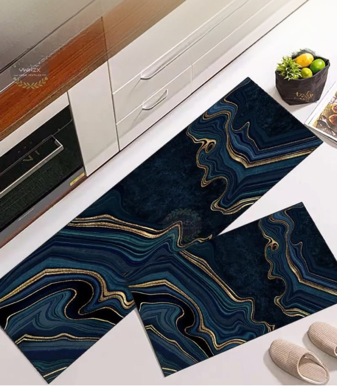 Premium Padded Anti slip Kitchen Mat Set-Refresh Kitchen