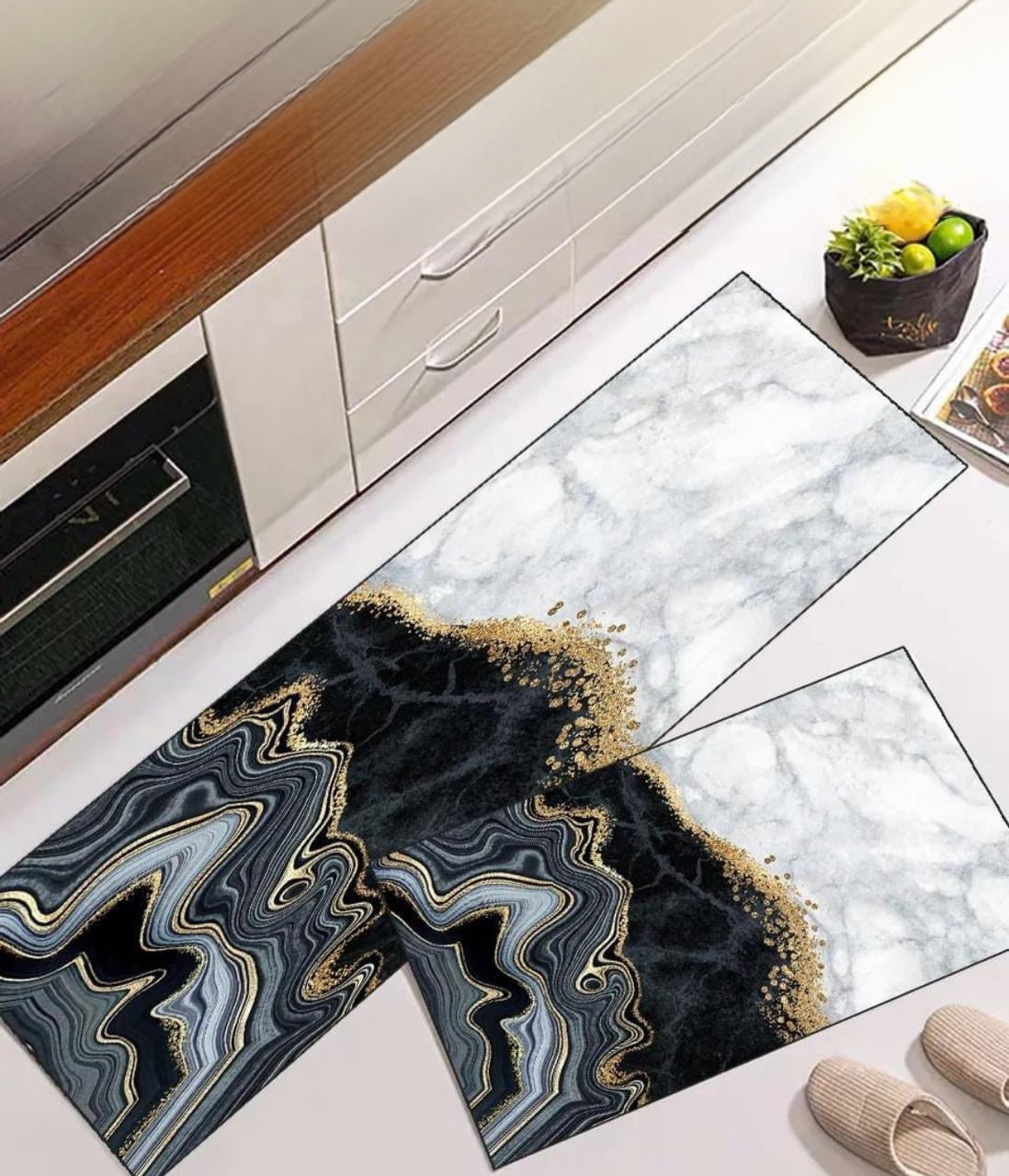 Premium Padded Anti slip Kitchen Mat Set-Refresh Kitchen