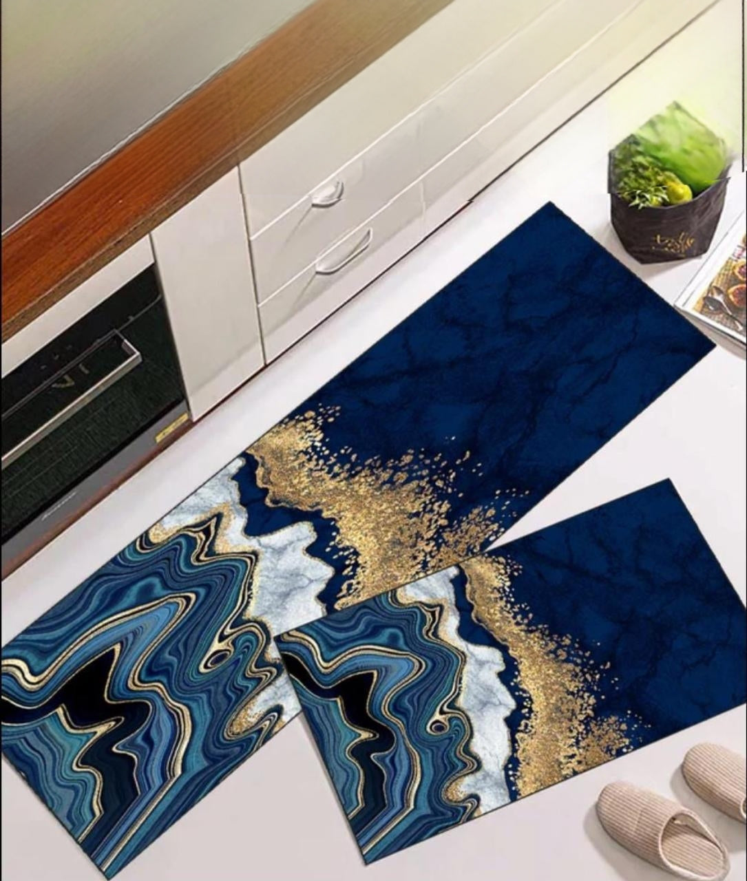 Premium Padded Anti slip Kitchen Mat Set-Refresh Kitchen