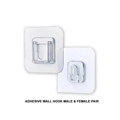 Double-Sided Adhesive Wall Hook – Strong Traceless Organizer Hook