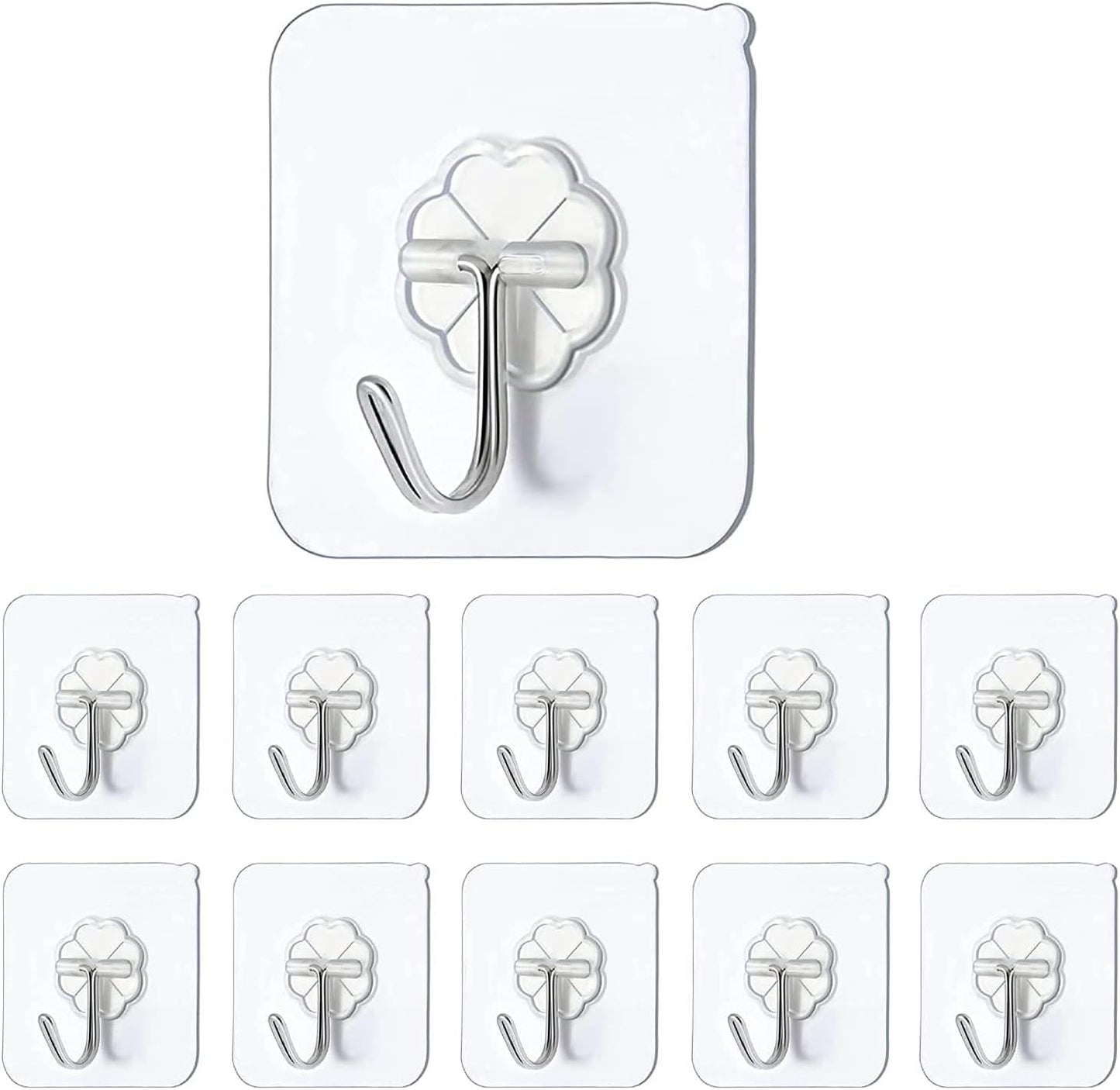 High Quality Wall Hooks – Kitchen, Bathroom & Wardrobe Organizer Hooks