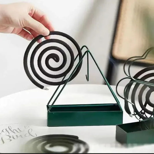 Full Metal Mosquito Coil Holder – Durable, Safe & Stylish