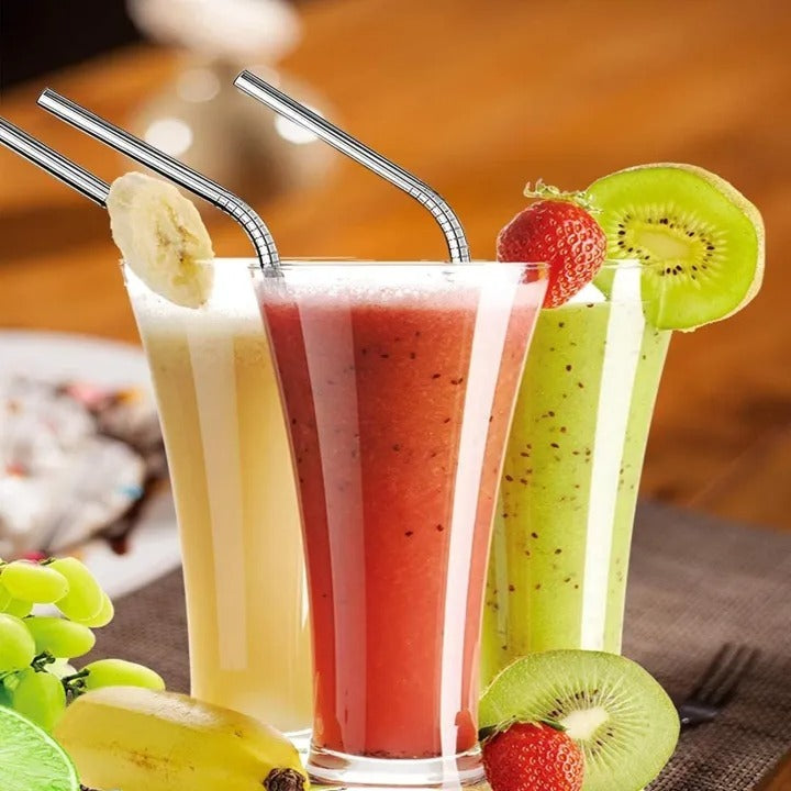 Metal Straw for Drinking Juice | Eco Friendly & Reusable