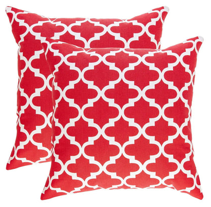 3D Printed Cotton Cushion Cover 15x15 Inch – Double Side Design