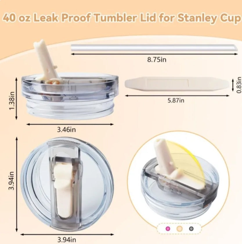 100% LeakProof Protour Flip Straw Lid Removable Spout Messi 40oz Tumbler With Detachable Flip Straw