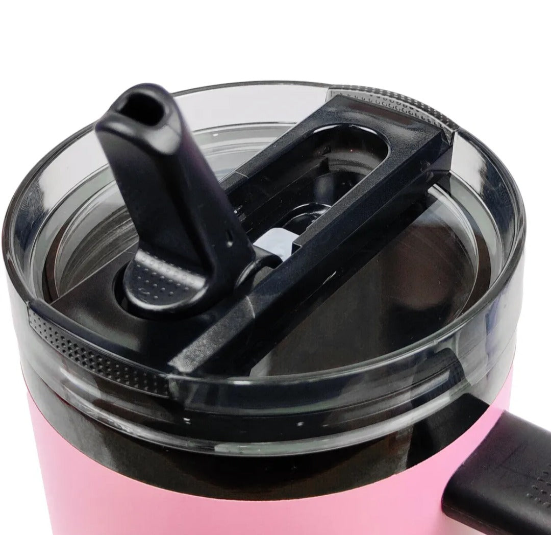 100% LeakProof Protour Flip Straw Lid Removable Spout Messi 40oz Tumbler With Detachable Flip Straw