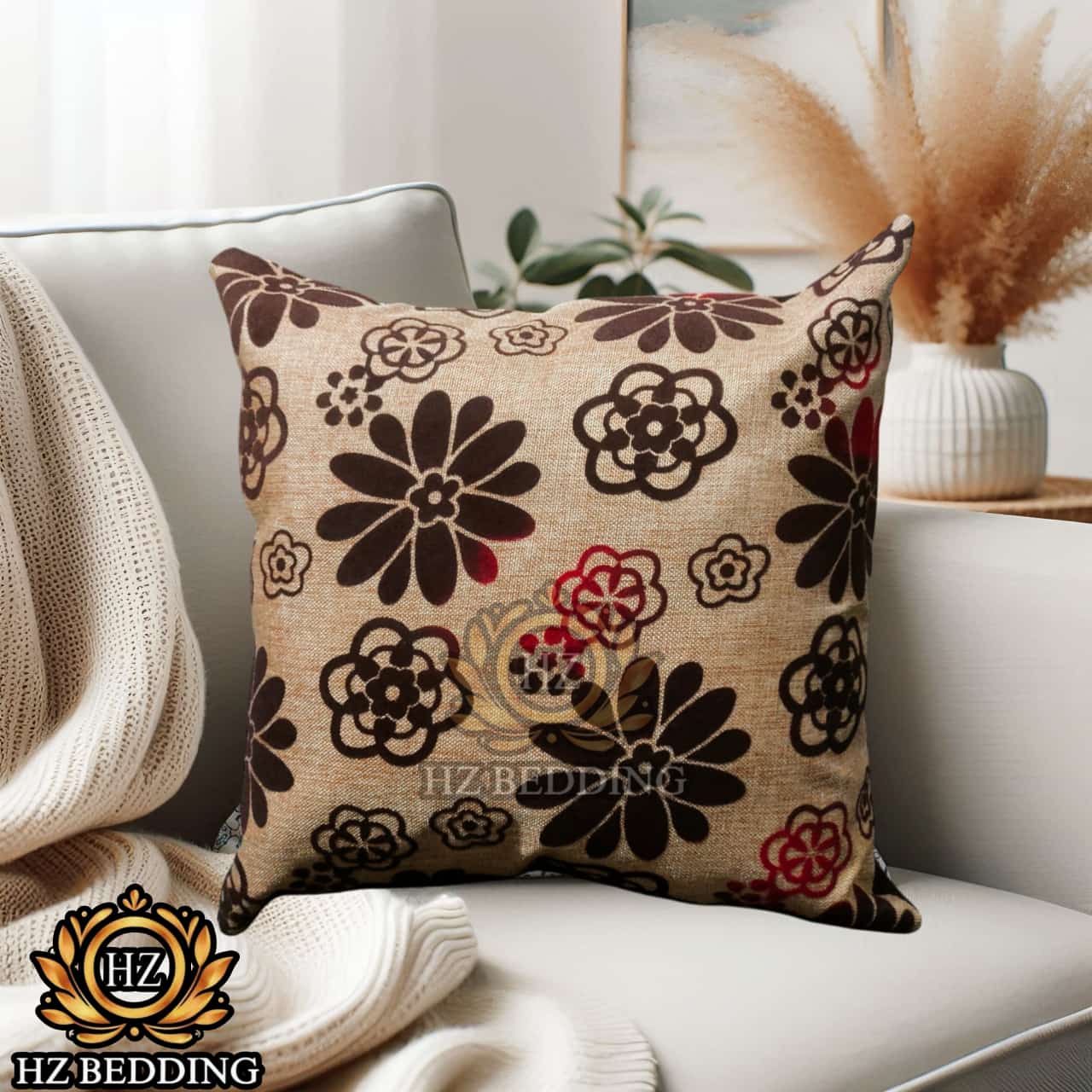 Jacquard Cushion Cover 15x15 inch
