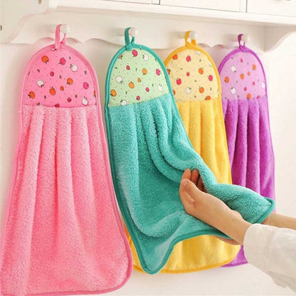 Kitchen Hanging Hand Towel Soft