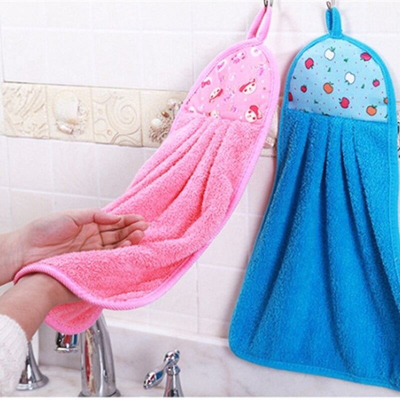 Kitchen Hanging Hand Towel Soft